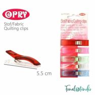 Opry Fabric quilting clips - Opry textil klipsz varráshoz - 5db - 01