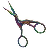 Madaras arany kézimunka olló - bird-shaped handicraft scissors - rainbow -11.5cm Madaras arany kézimunka olló - bird-shaped handicraft scissors - rainbow -11.5cm
