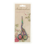 Madaras arany kézimunka olló - bird-shaped handicraft scissors - rainbow -11.5cm