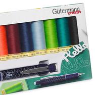 Gütermann Creativ set - with Prym pencil - varrócérna készlet - Prym jelölő tollal