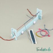 Clover Bracelet Maker - csomózott és szövött karkötő készítő szett - 02