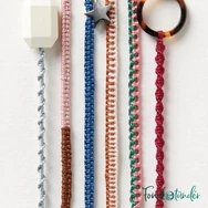 Clover Bracelet Maker - csomózott és szövött karkötő készítő szett - 03