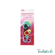  Opry Locking stitch markers  - zárható műanyag szemjelölő készlet- 15db