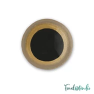 arany baba/figura szemek - biztonsági - golden safety eyes -16mm