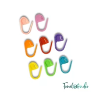  Durable Locking stitch markers  - zárható műanyag szemjelölő készlet - 23mm - 80db