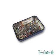 Restyle üvegvégű gombostű - glass-headed pins - 200db