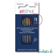 Restyle Goblein hímzőtű készlet - tapestry needle set - 6db