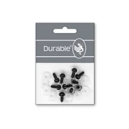 Áttetsző-Fekete baba/figura szemek - biztonsági - Transparent safety eyes -12mm