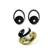 Fantasy baba/figura szemek - biztonsági - safety eyes -10mm