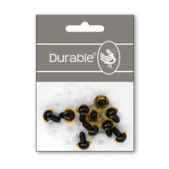 Sárga-Fekete baba/figura szemek - biztonsági - Yellow safety eyes -15mm