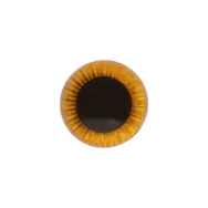 Arany bagoly szemek - yellow owl safety eyes - 10mm