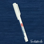 ReStyle White Water erasable marker - vízzel eltűnő fehér textil jelölő filc