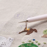 Clover kétoldalas mintaátmásoló toll hímzéshez / Clover double tracing tool for embroidery - Fonaltündér