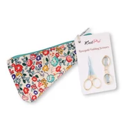 KnitPro rose gold összecsukható kézműves / KnitPro rose gold folding craft scissors - Fonaltündér