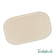 Wooden bag bottom - perforated - fa táska alj - perforált - 21x35cm