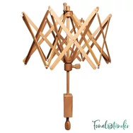 KnitPro - birch umbrella yarn winder - nyírfa motolla - fonaltartó gombolyításhoz