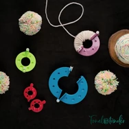 KnitPro Pom-Pom Készítő Készlet 4db - Pompom Maker Set - 4pcs - 04