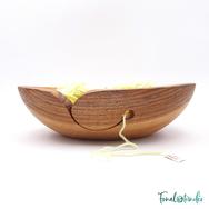Kézműves Diófa Fonalvezető Tál - Handmade Wooden Yarn Bowl Kézműves Diófa Fonalvezető Tál - Handmade Wooden Yarn Bowl
