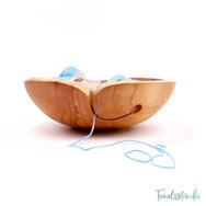 Kézműves Cseresznyefa Fonalvezető Tál - Handmade Wooden Yarn Bowl Kézműves Cseresznyefa Fonalvezető Tál - Handmade Wooden Yarn Bowl
