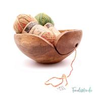 Kézműves Diófa Fonalvezető Tál - Handmade Wooden Yarn Bowl Kézműves Diófa Fonalvezető Tál - Handmade Wooden Yarn Bowl