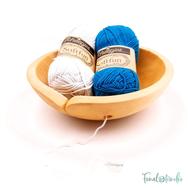 Kézműves Diófa Fonalvezető Tál - Handmade Wooden Yarn Bowl Kézműves Diófa Fonalvezető Tál - Handmade Wooden Yarn Bowl