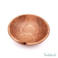 Kézműves Diófa Fonalvezető Tál - Handmade Wooden Yarn Bowl - 21cm - 02 Kézműves Diófa Fonalvezető Tál - Handmade Wooden Yarn Bowl - 21cm - 02