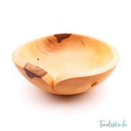 Kézműves Diófa Fonalvezető Tál - Handmade Wooden Yarn Bowl - 20cm - 02 Kézműves Diófa Fonalvezető Tál - Handmade Wooden Yarn Bowl - 20cm - 02