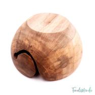 Kézműves Diófa Fonalvezető Tál - Handmade Wooden Yarn Bowl - 17cm - 03 Kézműves Diófa Fonalvezető Tál - Handmade Wooden Yarn Bowl - 17cm - 03
