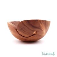 Kézműves Fa Fonalvezető Tál - Handmade Wooden Yarn Bowl Kézműves Fa Fonalvezető Tál - Handmade Wooden Yarn Bowl