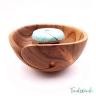 Kézműves Fa Fonalvezető Tál - Handmade Wooden Yarn Bowl Kézműves Fa Fonalvezető Tál - Handmade Wooden Yarn Bowl