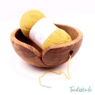 Kézműves Diófa Fonalvezető Tál - Handmade Wooden Yarn Bowl Kézműves Diófa Fonalvezető Tál - Handmade Wooden Yarn Bowl