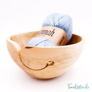 Kézműves Diófa Fonalvezető Tál - Handmade Wooden Yarn Bowl - 16cm Kézműves Diófa Fonalvezető Tál - Handmade Wooden Yarn Bowl - 16cm