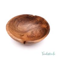 Kézműves Diófa Fonalvezető Tál - Handmade Wooden Yarn Bowl - 20cm - 4 Kézműves Diófa Fonalvezető Tál - Handmade Wooden Yarn Bowl - 20cm - 4