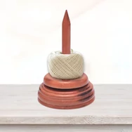 Durable - Yarn Dispenser - wood ball - forgó fa fonaltartó - fonal adagoló