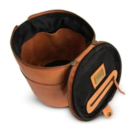 MUUD Saturn Project Bag - bőr kézimunka táska - kötéshez, horgoláshoz - 06