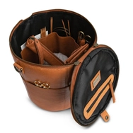 MUUD Saturn Project Bag XL - bőr kézimunka táska - kötéshez, horgoláshoz