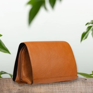MUUD Hazel Project Bag - bőr kézimunka táska - kötéshez, horgoláshoz - 02