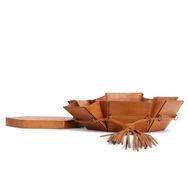 MUUD Evita Project Box - bőr kézimunka doboz - kötéshez, horgoláshoz - 05