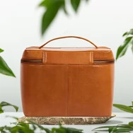 MUUD Lexi Project Bag - bőr kézimunka táska - kötéshez, horgoláshoz - 07