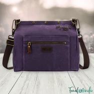 Della Q 3-in-1 Makers Bag Purple - Fonaltartó Táska - sötétlila