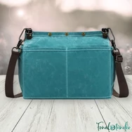 Della Q 3-in-1 Makers Bag Teal - Fonaltartó Táska - Türkiz kék