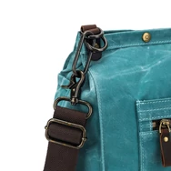 Della Q 3-in-1 Makers Bag Teal - Fonaltartó Táska - Türkiz kék