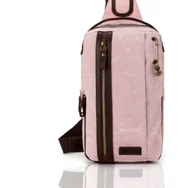 Della Q Mini Messenger Bag - Light Pink - Fonaltartó Válltáska - Világos Rózsaszín