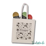 Scheepjes canvas tote bag - Fonaltartó vászon válltáska