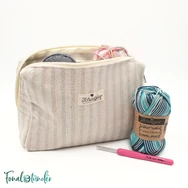 Scheepjes Project Bag - Fonaltartó vászon táska - neszesszer