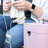 Jimmy Bean - Namaste - Fonaltartó Táska - Yarn Bag - pink - rózsaszín Jimmy Bean - Namaste - Fonaltartó Táska - Yarn Bag - pink - rózsaszín