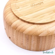 Bambusz Fonaltartó Tál - Bamboo Yarn Bowl - 19cm