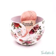 Scheepjes Rózsás Fonaltartó Tál - Roses - Yarn Bowl - 13cm Scheepjes Rózsás Fonaltartó Tál - Roses - Yarn Bowl - 13cm