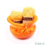 Scheepjes Narancs Fonaltartó Tál - Orange Yarn Bowl - 14cm - 03 Scheepjes Narancs Fonaltartó Tál - Orange Yarn Bowl - 14cm - 03