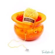 Scheepjes Narancs Fonaltartó Tál - Orange Yarn Bowl - 14cm Scheepjes Narancs Fonaltartó Tál - Orange Yarn Bowl - 14cm